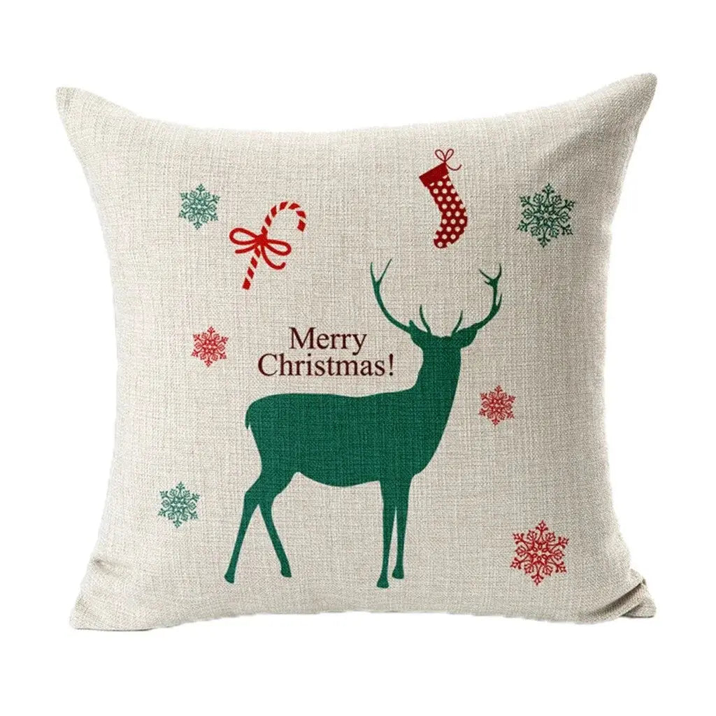 Festive Christmas Pillow Covers for Holiday Decor