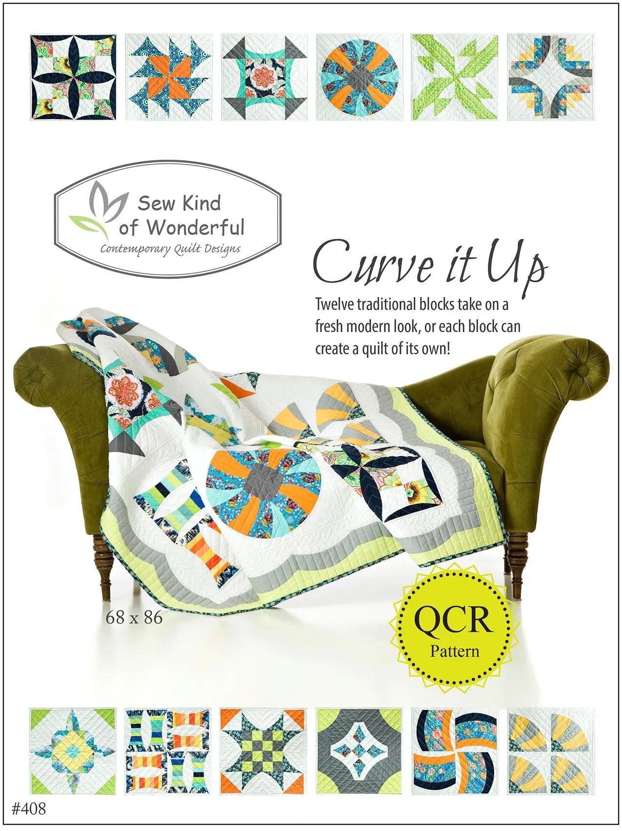 QCR - Curve It Up Patrón de Costura