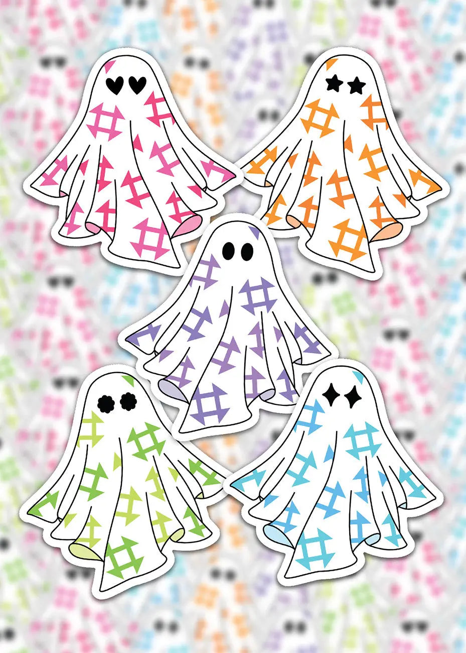 Calcomanías de Fantasmas para Quilt - Decoración de Temporada Espeluznante