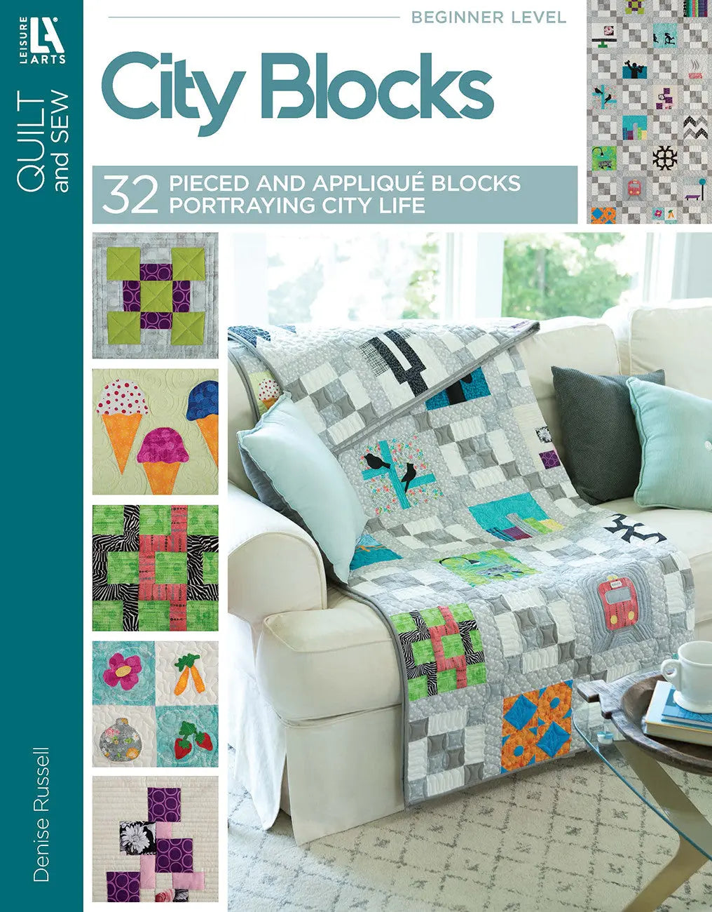 Livre Quilt & Sew City Block