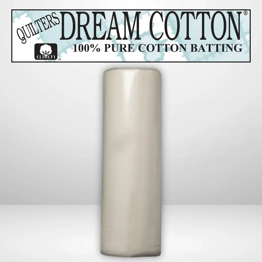 Batting de Algodón Natural Quilters Dream Request King Roll - 120" x 30 yardas