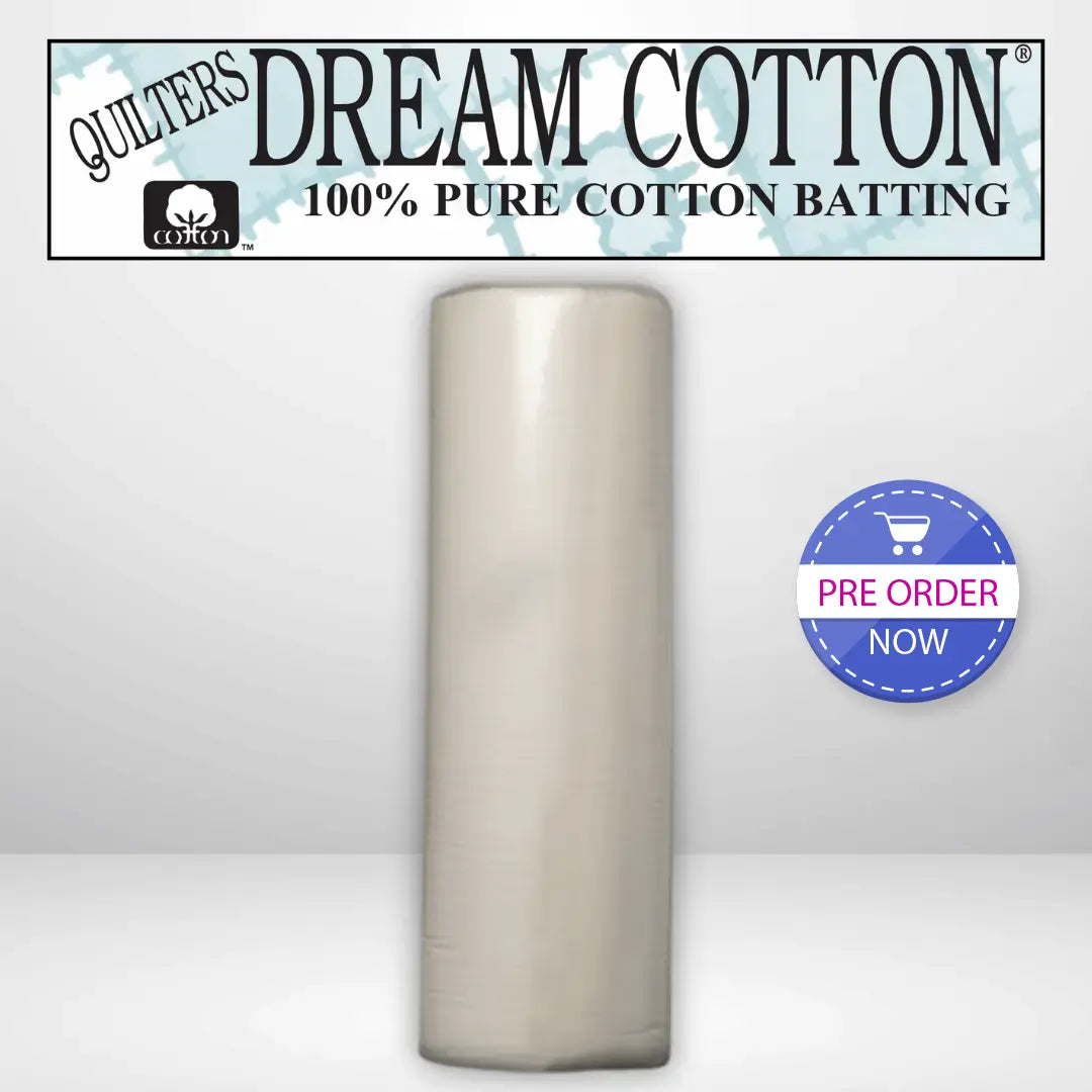 Quilters Dream Request Natural Cotton Batting Queen Roll - 93" x 30 yards