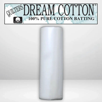 Quilters Dream Request Batting en Coton Blanc Rouleau Queen - 93" x 30 yards
