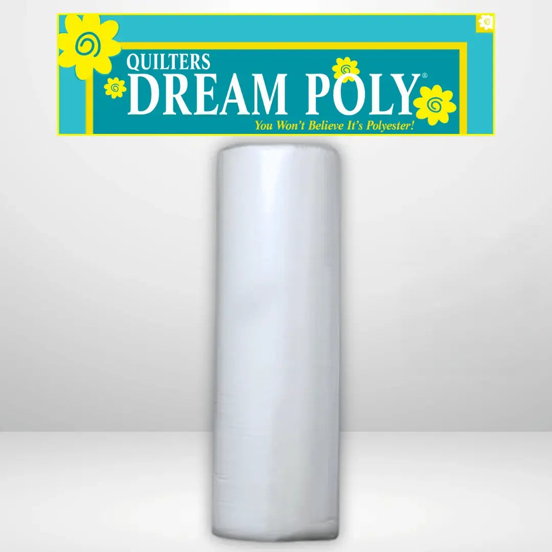 Rollo de Batting de Poliéster Blanco Quilters Dream Request - 60" x 30 Yards
