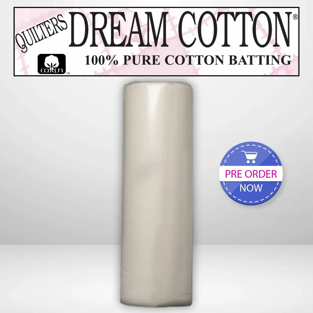Batting de Algodón Quilters Dream Select Roll Reina - 93" x 30 Yards