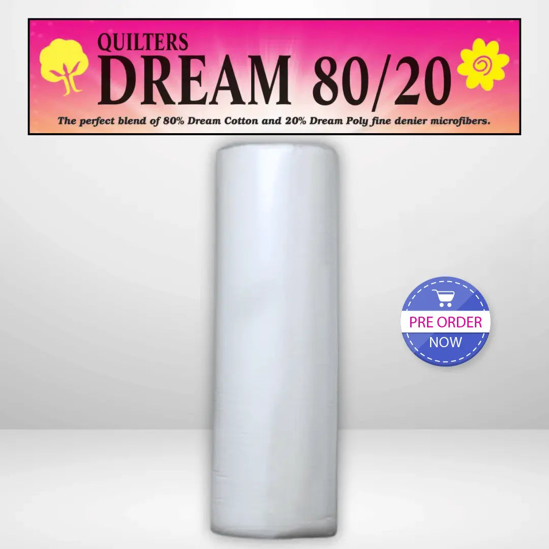 Batte de Quilters Dream Select White 80/20 - Rouleau Queen - 93" x 30 yards