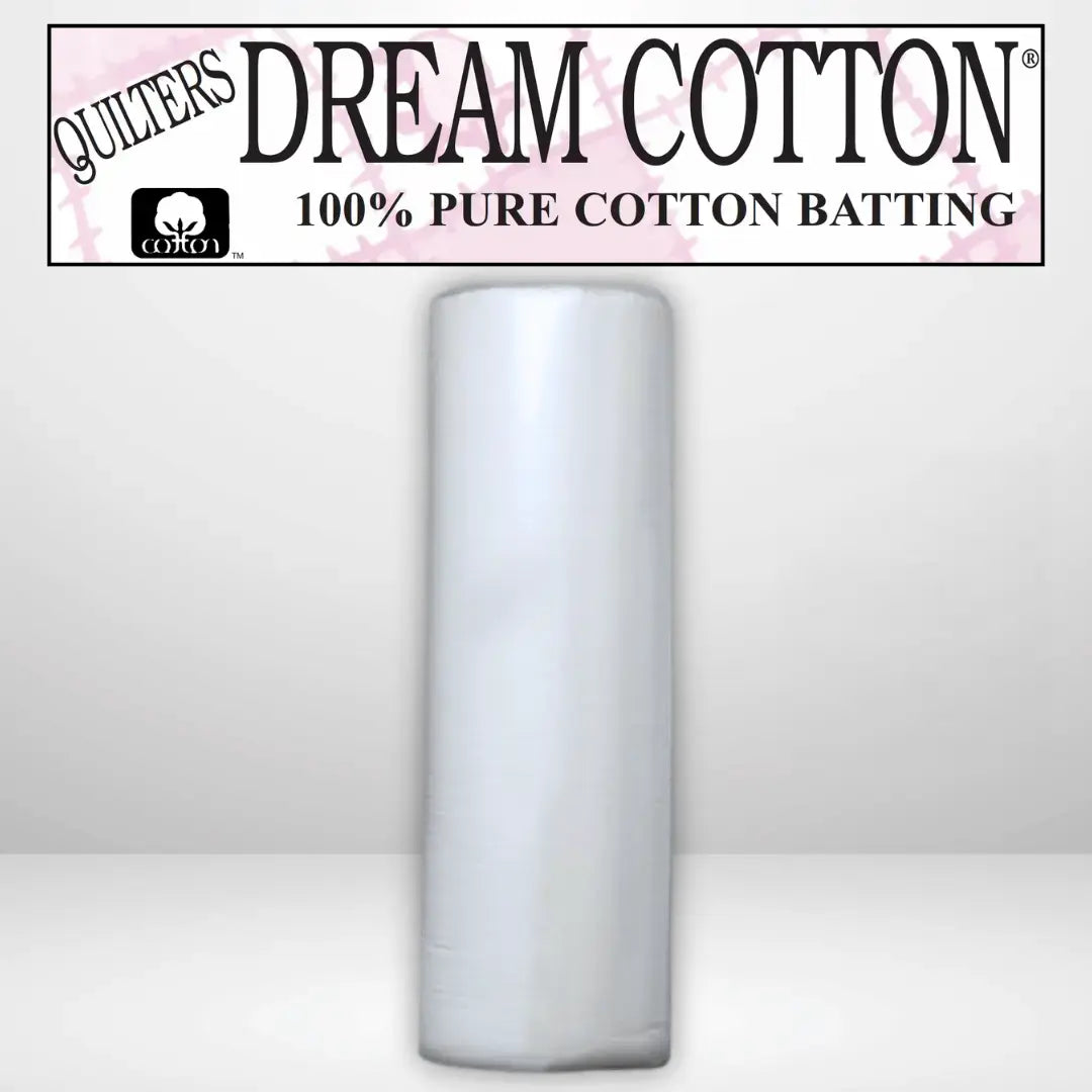 Batting de Algodón Blanco Quilters Dream Select Roll Rey - 120" x 30 yardas