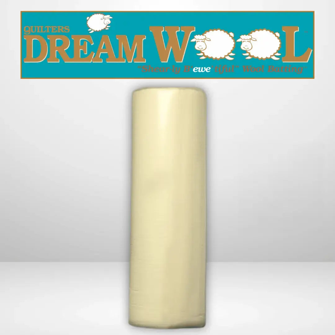 Batting de Lana Quilters Dream King Roll - 120" x 20 Yards