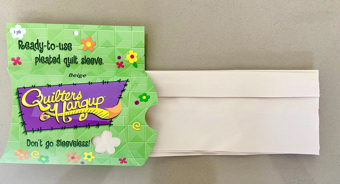 Manga de Quilters Hangup Lista Hecha - Blanco Roto