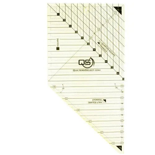Quilters Select 3N1 Triangle/Square Combo Ruler