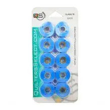 Quilters Select Class 15 Bobbins - Twinkle Blue