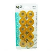 Quilters Select Class 15 Bobbins - Walnut Taffy