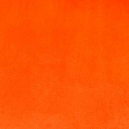 Quilting Cuddle Solid Mandarin Fabric - Premium Softness