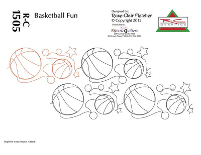 Pantógrafo Divertido de Baloncesto 1505 de Rose-Clair Fletcher
