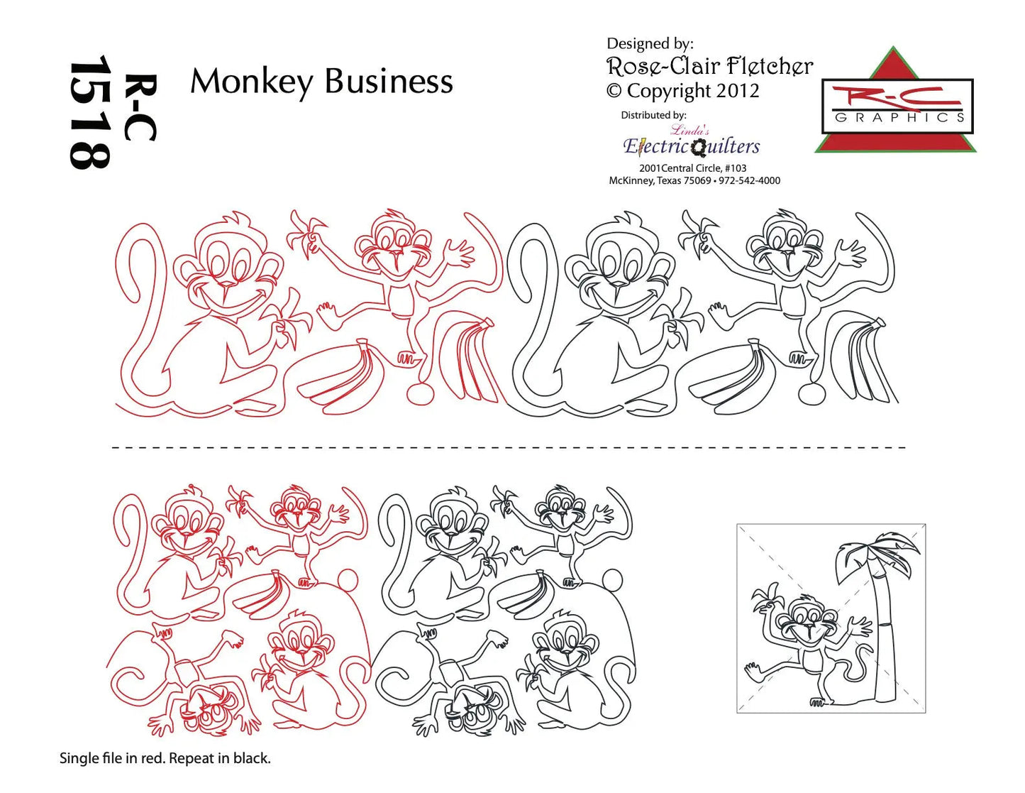 1518 Pantógrafo Monkey Business de Rose-Clair Fletcher