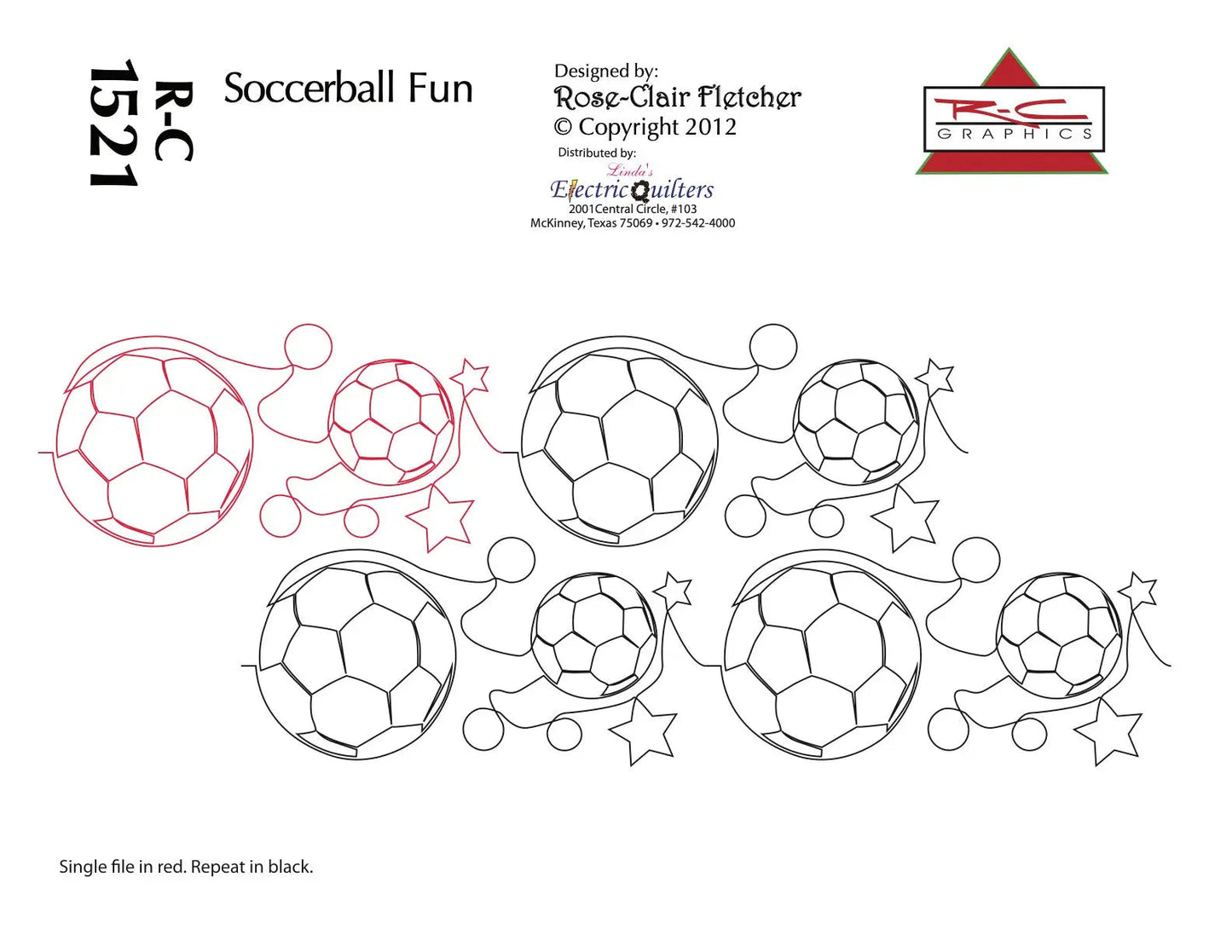 Pantographe Fun Soccerball 1521 par Rose-Clair Fletcher