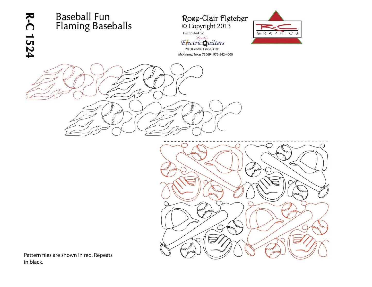 Pantographe Baseball Fun 1524 par Rose-Clair Fletcher