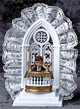 Caketop religieux garçon de communion - 8" de haut