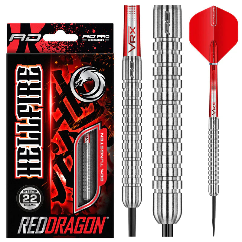 Fléchettes en Acier Hell Fire - Performance Premium