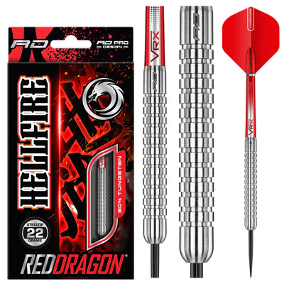 Hell Fire Steel Tip Darts - Premium Performance