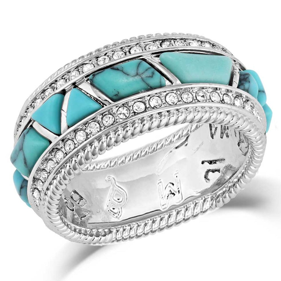 Turquoise Cobblestone Elegance Ring - Korvel