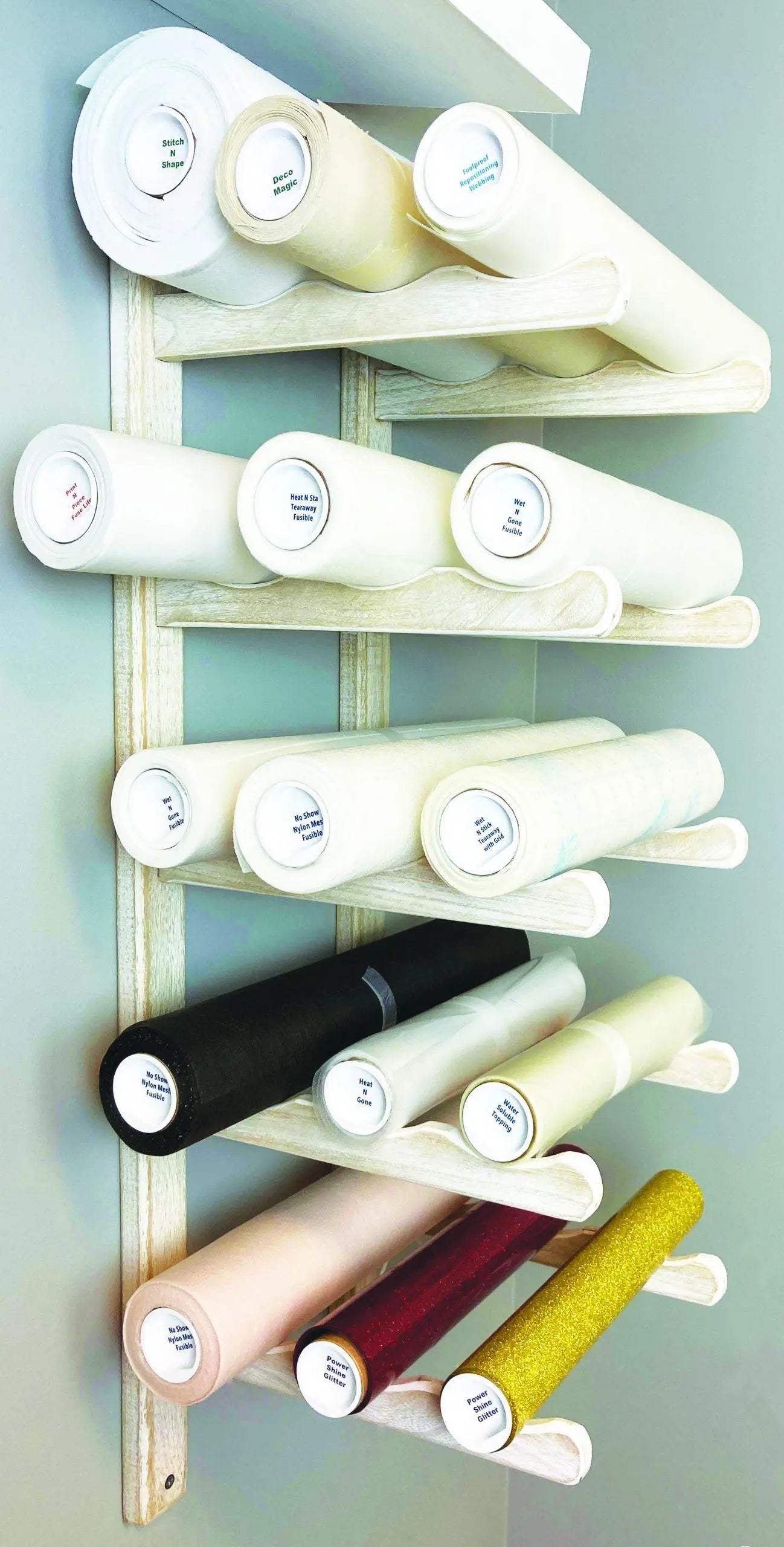 Support de stabilisateur en bois blanchi RNK