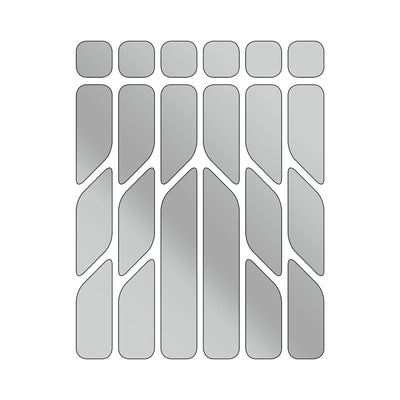 Riesel Design Reflective Stickers - RE:FLEX
