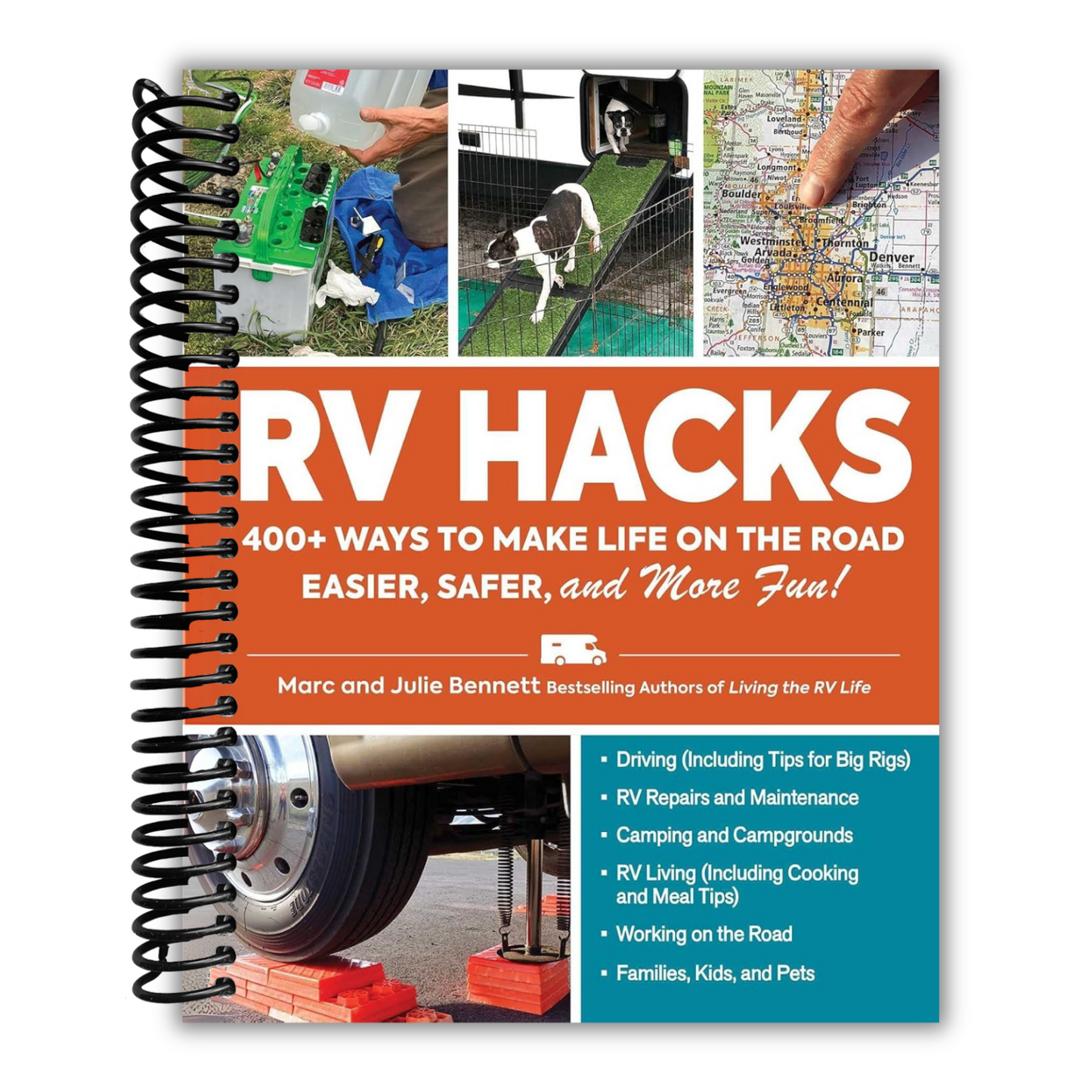 Ultimate RV Hacks: 400+ Tips for a Better Road Trip Experience (Spiral Bound) - Korvel