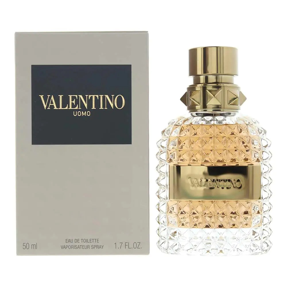 Valentino Uomo Eau De Toilette Spray for Men - 1.7 Ounce