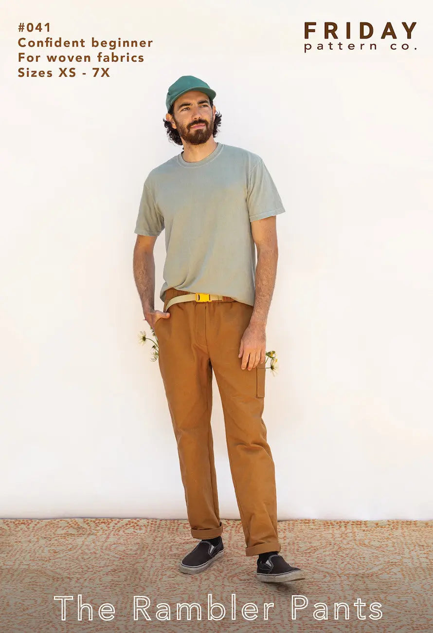 Patrón de Costura para Pantalones Rambler