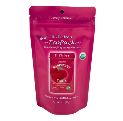 Organic Raspberry Delight Tarts - Korvel