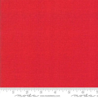 Tela de algodón anaranjado con textura roja por yardas