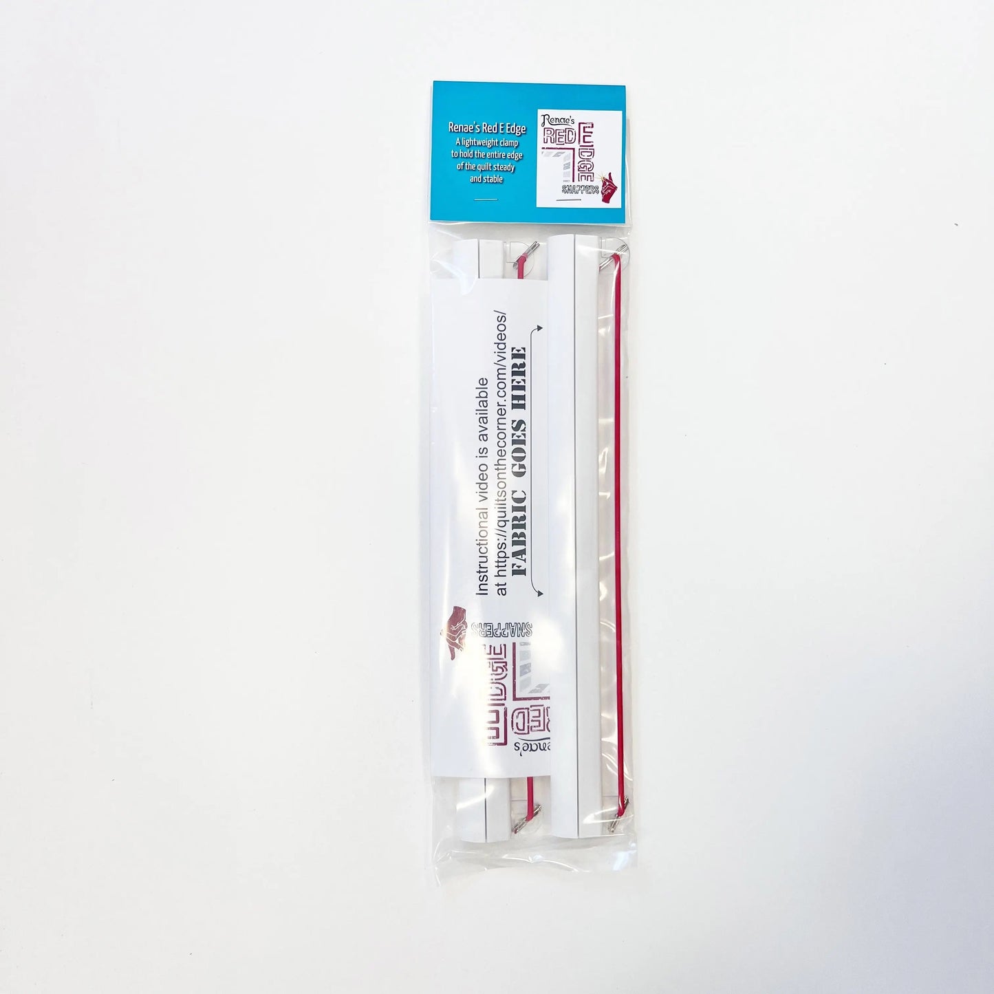 Pinza Red E Edge Snapper de 12in - Herramienta de Acolchado Premium