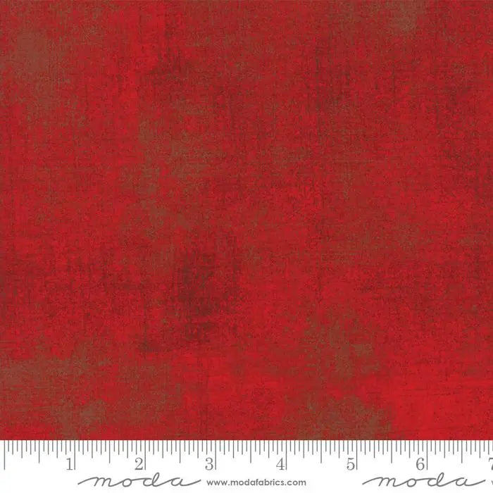 Tissu Red Grunge Basics Formula One - 44"/45" par yard