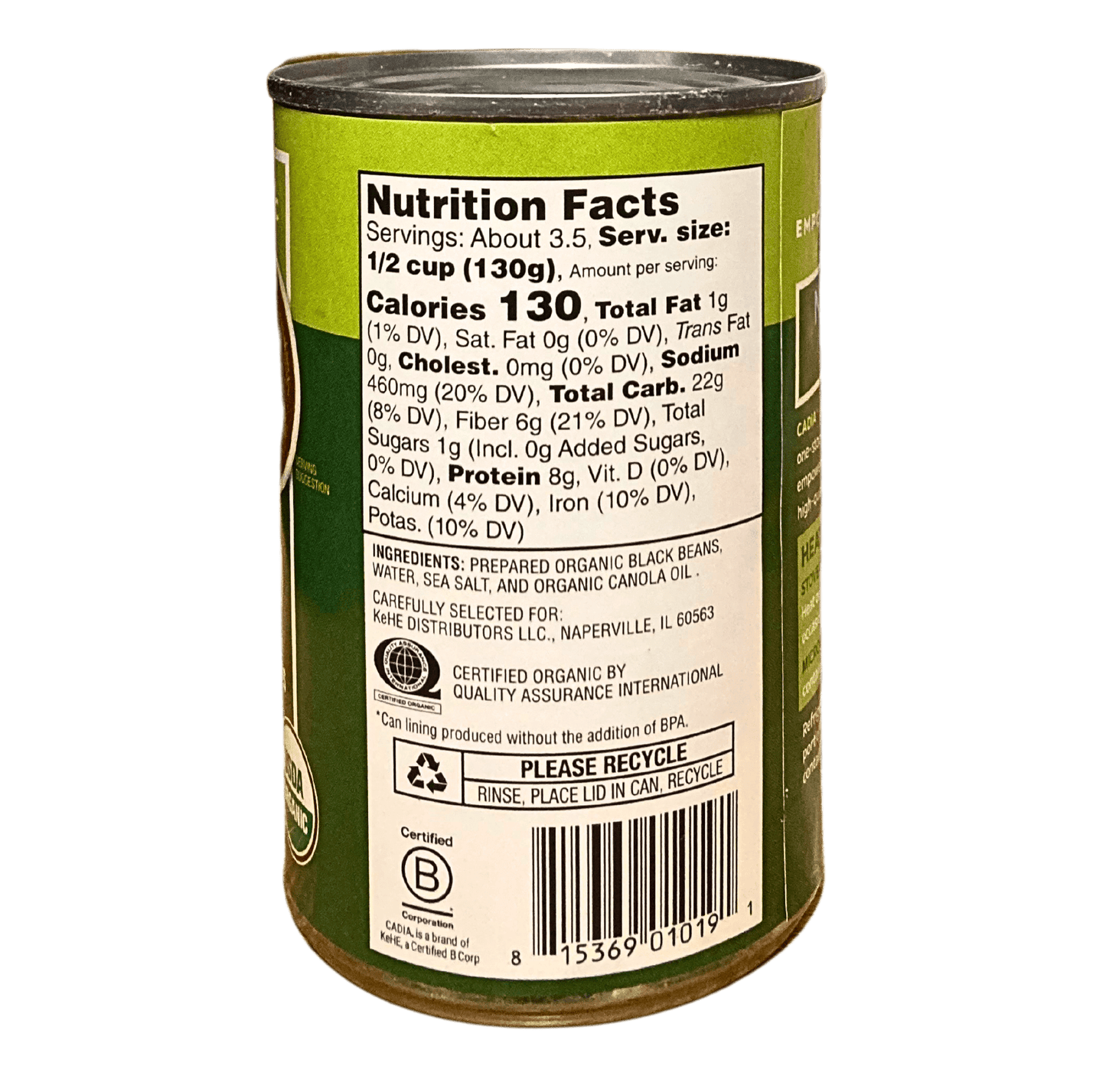 Organic Refried Black Beans – Rich & Earthy | CADIA