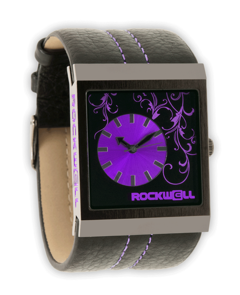 Mercedes Black/Purple Watch