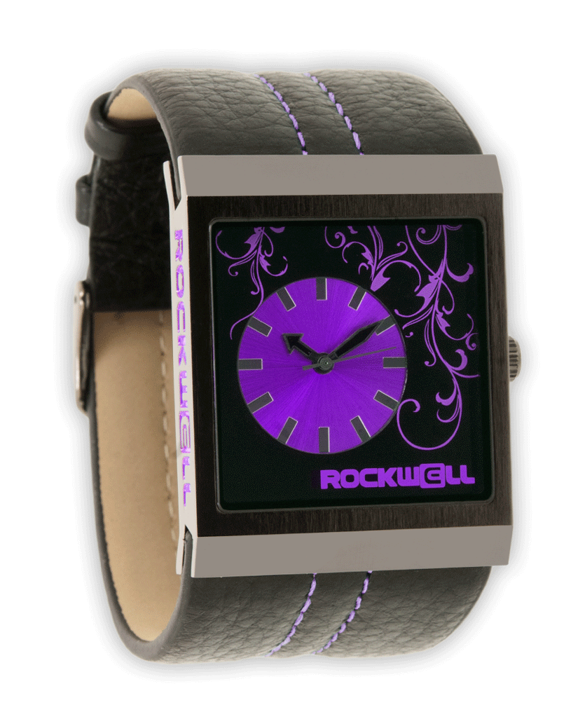 Mercedes Black/Purple Watch