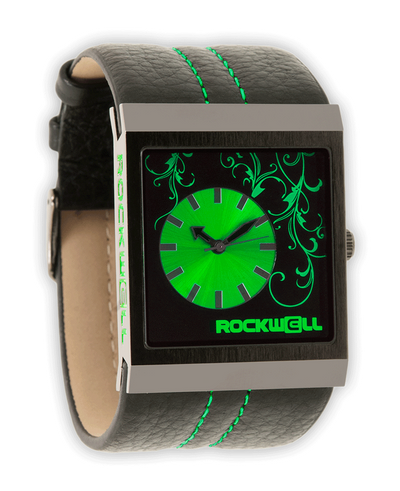 Mercedes Black/Green Watch