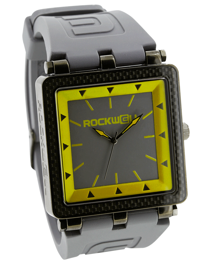 Montre CF Grise/Jaune - Montre audacieuse et résistante