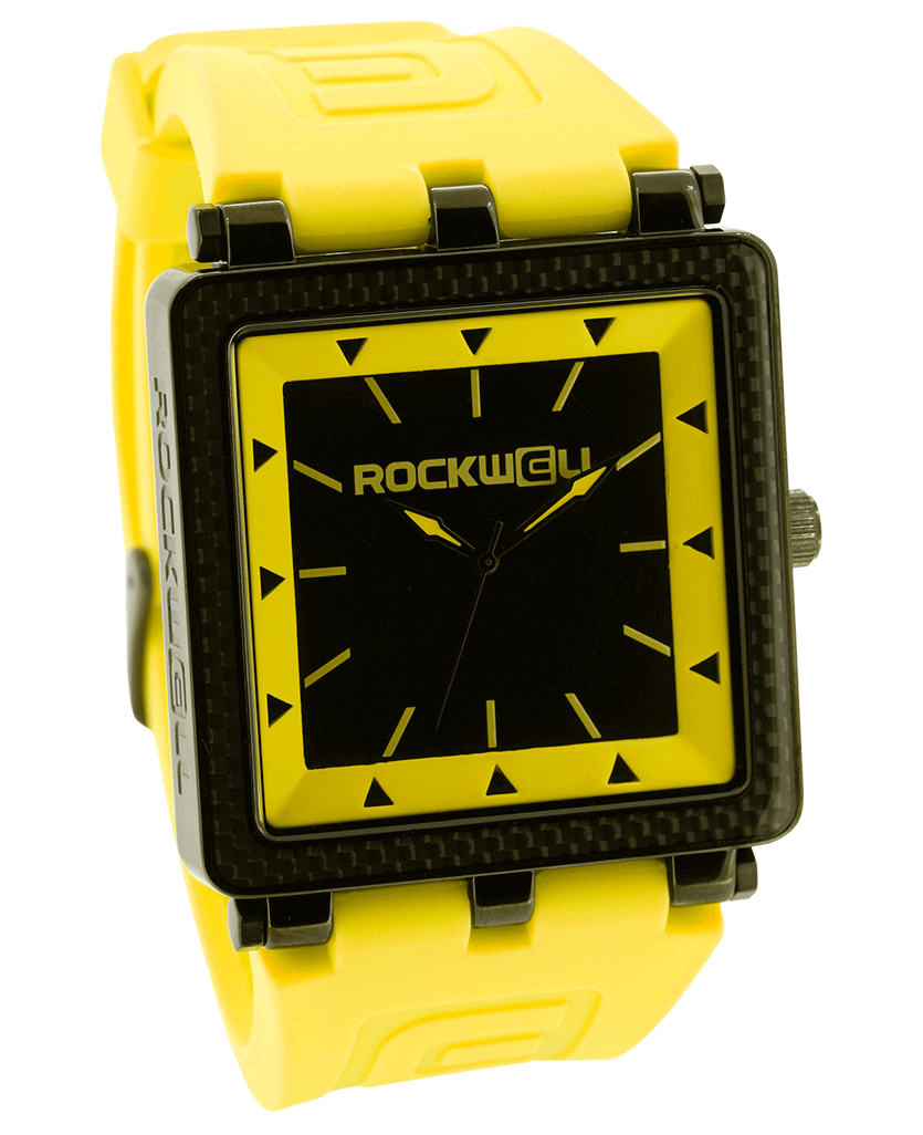 Reloj Táctico CF Negro/Amarillo