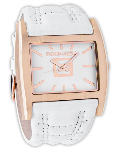 Apostle Rose Gold/White Watch