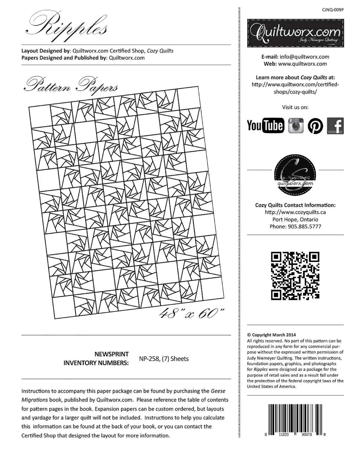 Packs de Papier Fondation Ripples