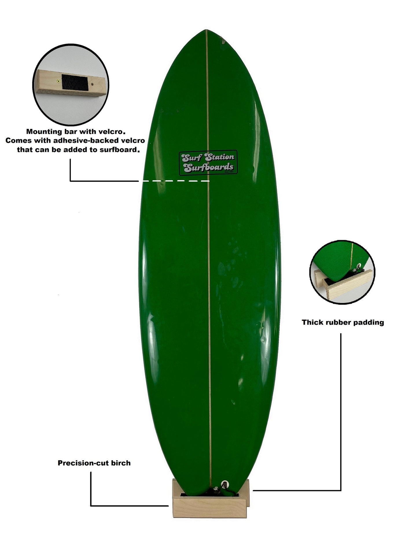 Rogue Single Surfboard Wall Rack