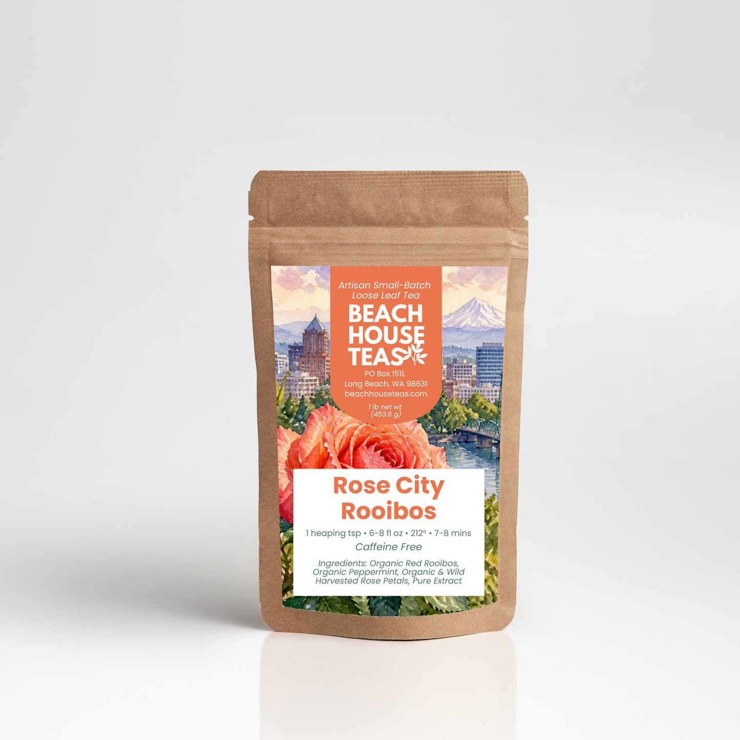 Rose City Rooibos Organic Loose Leaf Tea