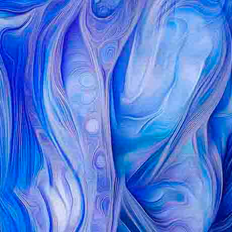 Royal Horizons Ombre Wave Cotton Fabric - 44"/45" Per Yard
