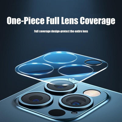 4-Piece Protective Glass Set for iPhone Camera Lenses