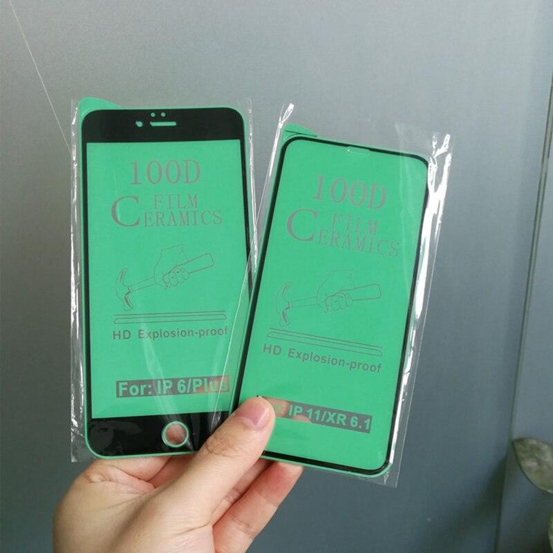 3PCS 100D Ceramic Protective Glass for iPhone Models