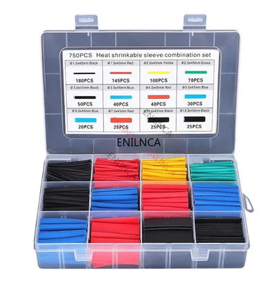 Heat Shrink Tubing Kit - 127-750pcs Thermoresistant Insulation