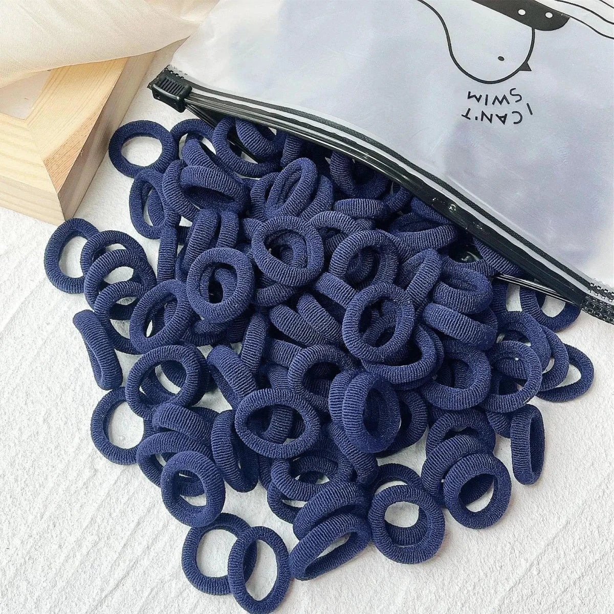 Colorful Kids Elastic Hair Bands - 20/50pcs Set