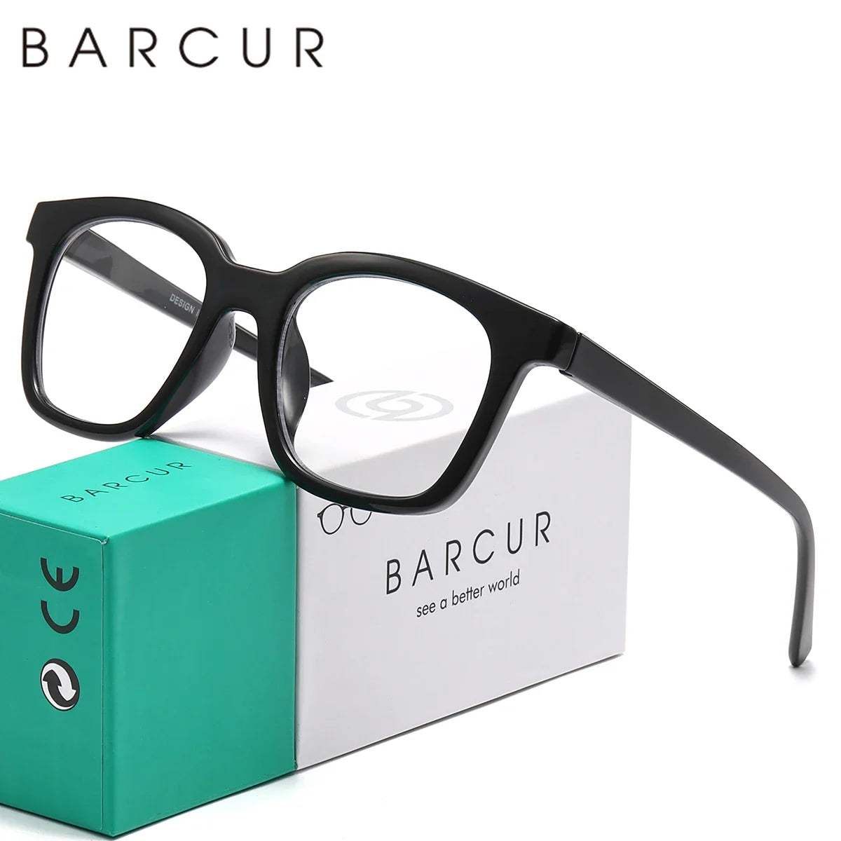 Lunettes de presbytie à motif léopard rétro BARCUR